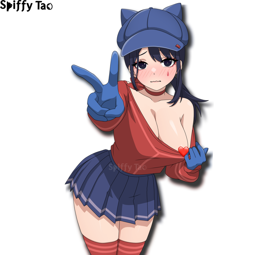 Shy Cappie Sticker