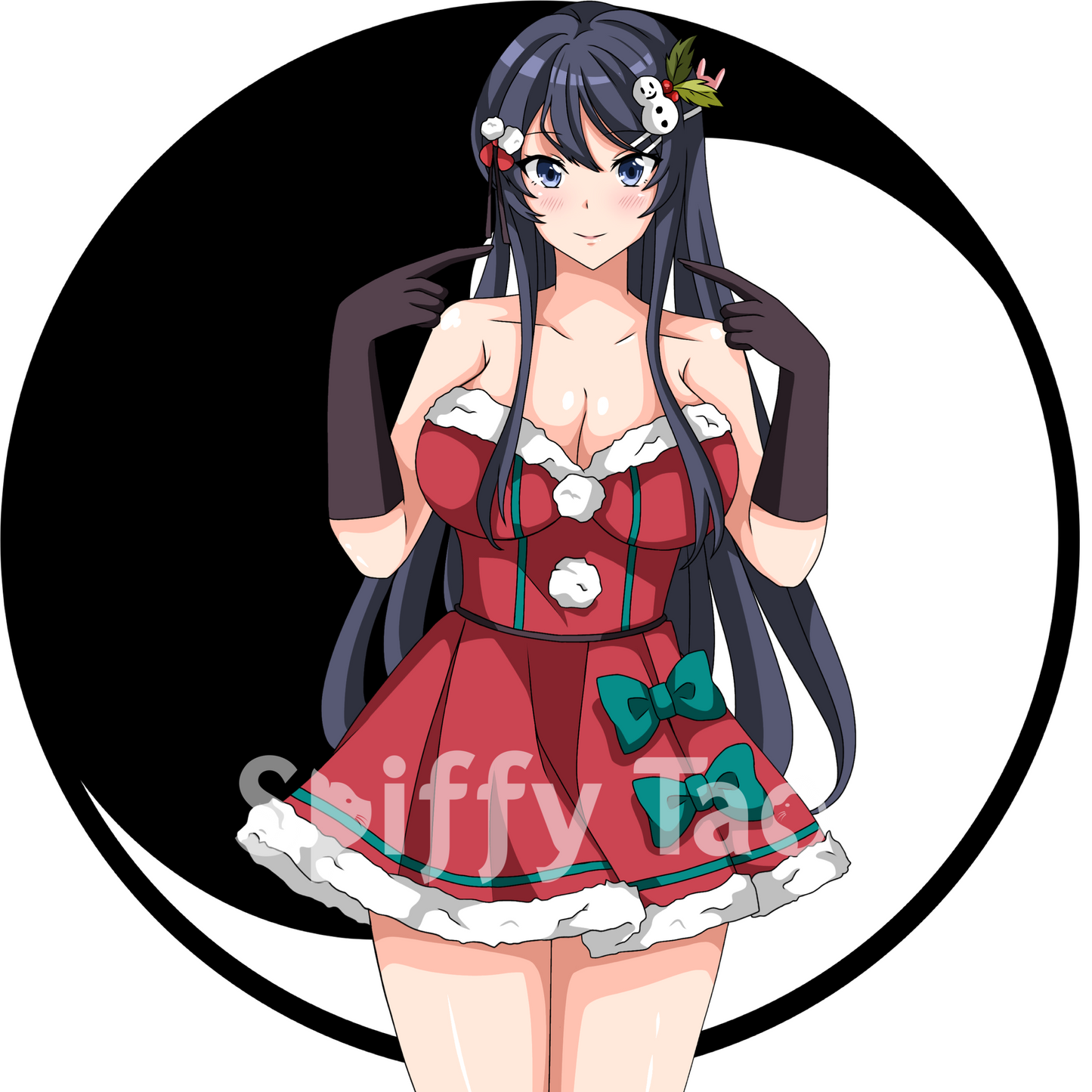 Mai Christmas Sticker