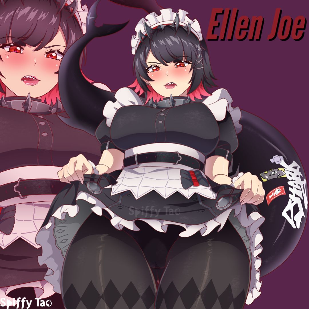 Maid Ellen Joe Stickers