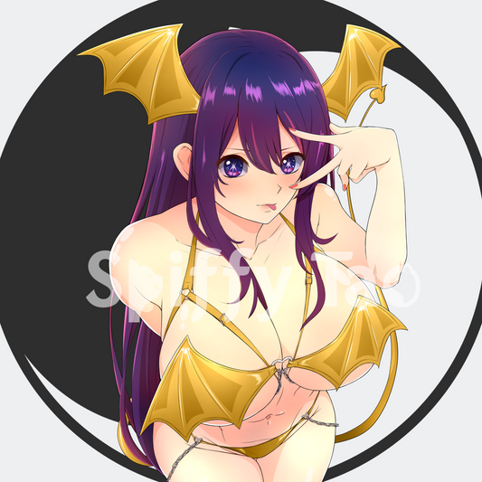 Succubus Ai Hoshino Sticker