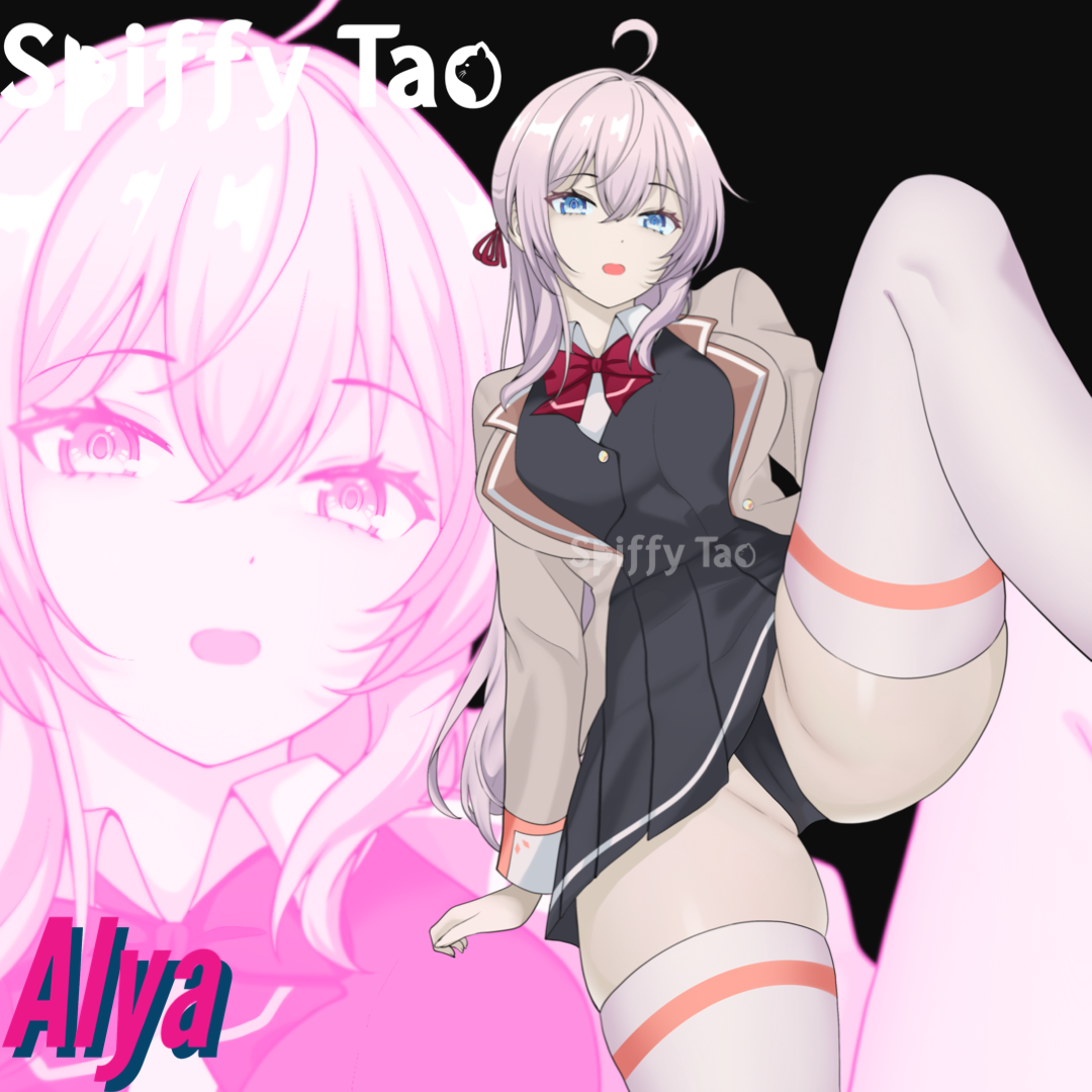 Alya San Stickers